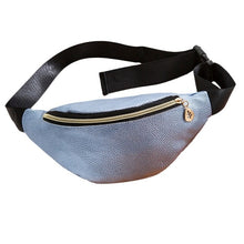 Load image into Gallery viewer, Black Waterproof Money Belt Bag