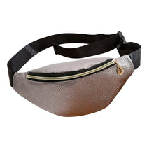 Load image into Gallery viewer, Black Waterproof Money Belt Bag
