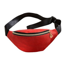 Load image into Gallery viewer, Black Waterproof Money Belt Bag