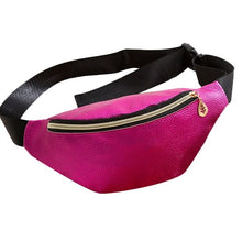 Load image into Gallery viewer, Black Waterproof Money Belt Bag