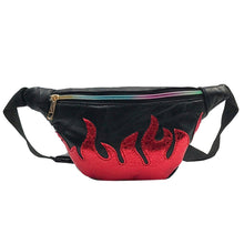 Load image into Gallery viewer, Flame Waist Bag