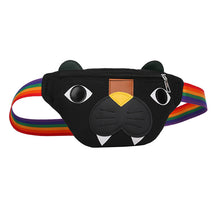 Load image into Gallery viewer, Rainbow Belt Tiger Waist Bag