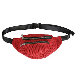 Solid Color Waist Bag